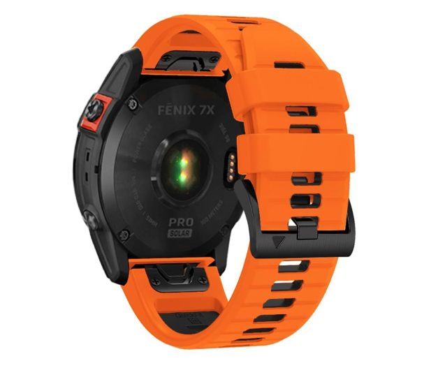 TECH-PROTECT Iconband Pro do Garmin Fenix (26mm) Orange/Black 9319456605136 - 1275774 - zdjęcie 2